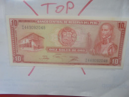 PEROU 10 SOLES 1976 Neuf (B.33) - Perú