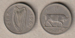 02461) Irland, 1 Shilling 1963 - Ierland