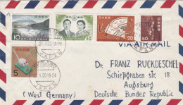 From Japan To Germany - 1960 - Lettres & Documents