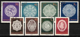 Hongrie 1960 Mi 1660-7 (Yv 1345-52), Obliteré - Oblitérés