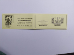 Carnet Privé 1993 - Issenheim 68 - Club Philatélique 10x0.10 Briat Illustration Le Retable M. Grünewald Pour La Peinture - Autres & Non Classés