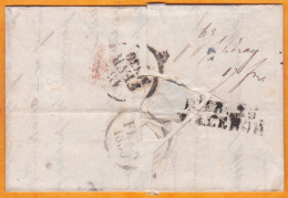 1830 - Marque Postale DEBoursé 25 VALENCE, Drôme Sur Lettre Avec Corresp De ROUEN, Seine Inférieure - 1801-1848: Précurseurs XIX