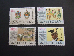 BARBUDA SG139/42 1974 25TH ANNIV OF WEST INDIES MNH** (P27TVN) - 1960-1981 Autonomía Interna