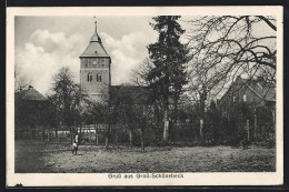 AK Gross-Schönebeck, Blick Zur Kirche  - Gross Schoenebeck
