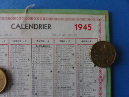 WW2 / CALENDRIER / POILU CAMPAGNE DE FRANCE / ORIGINAL / 07 - Small : 1941-60