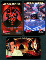 KERTEL - Lot De 3 Cartes StarWars - Cine