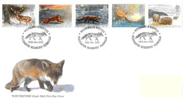 1992 Wintertime Addressed FDC Tt - 1991-2000 Decimal Issues