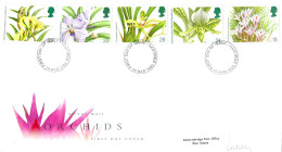 1993 Orchids Addressed FDC Tt - 1991-2000 Em. Décimales