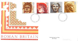 1993 Roman Britain Addressed FDC Tt - 1991-2000 Em. Décimales