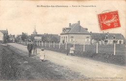 CPA 61 SAINT MAURICE LES CHARENCEY / ROUTE DE MOUSSONVILLIERS - Sonstige & Ohne Zuordnung