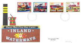 1993 Waterways (2) Addressed FDC Tt - 1991-2000 Em. Décimales