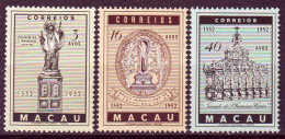 Macao 1952 Y.T.357/59 **/MNH VF/F - Unused Stamps