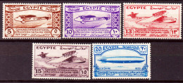 Egitto 1933 Y.T.150/54 **/MNH VF/F - Nuevos