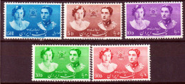 Iran 1939 Y.T.660/64 **/MNH VF/F - Iran