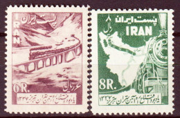 Iran 1958 Y.T.917/18 **/MNH VF/F - Iran