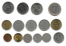 (Monnaies). Bulgarie. Bulgaria. Lot N°2. 15 Pièces - Bulgarie