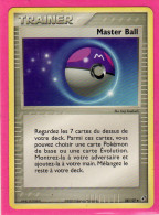 Carte Pokemon 2005 Ex Deoxys 88/107 Master Ball Bon Etat - Ex