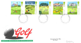 1994 Golf Courses Addressed FDC Tt - 1991-2000 Dezimalausgaben