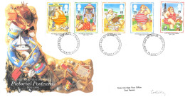 1994 Postcards Addressed FDC Tt - 1991-2000 Dezimalausgaben