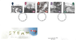 1994 Steam Railways Addressed FDC Tt - 1991-2000 Em. Décimales