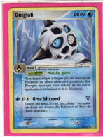 Carte Pokemon 2005 Ex Legende Oubliée 34/101 Oniglali 80pv Bon Etat - Ex