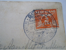 D201650    Netherlands -  Speciale Stempel "Bezoekt Donderdag De Goudsche Markt"  GOUDA  1926 - Kaas En Var - Poststempel