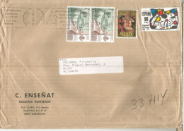 BARCELONA CC ROD MEMORIAL BLUME GIMNASIA SELLO TELEGRAFO PICASSO TELEGRAH - Covers & Documents