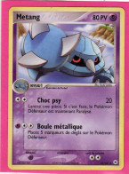 Carte Pokemon 2005 Ex Legende Oubliée 43/101 Metang 80pv Neuve - Ex