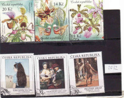 Czech Republic 2012, Art, Flora, Used.I Will Complete Your Wantlist Of Czech Or Slovak Stamps According To The Michel Ca - Oblitérés