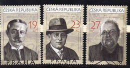 Czech Republic 2018, Directors Of The Postal Museum, Used.I Will Complete Your Wantlist Of Czech Or Slovak Stamps - Gebraucht