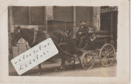 BIARRITZ - Un Bel Attelage Près Du Point De Vente De Marée ( Carte Photo ) - Biarritz