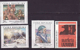 Czech Republic 2011, Art - Painting Vozniak, Piepenhagen, Joza Uprka,...Lazarová,  Oblitérés, - Used Stamps