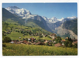 AK 207303 SWITZERLAND - Wengen Mit Jungfrau, Groshorn, Breithorn, Tschingelhorn Und Tschingelgrat - Wengen