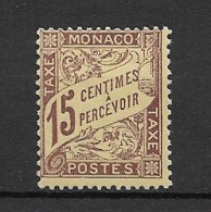 Monaco Taxe No 5 , Neuf , ** , Sans Charniere , Ttb . . - Taxe