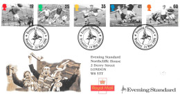 1996 Football Addressed FDC Tt - 1991-00 Ediciones Decimales