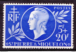 SPM - 314 - Entraide - Neuf N* - Très Beau - Unused Stamps
