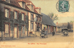 CPA 61 RAY SUR RILLE / RUE PRINCIPALE / Cpa Toilée - Altri & Non Classificati