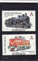 Czech Republic 2017, Train, Used.I Will Complete Your Wantlist Of Czech Or Slovak Stamps According To The Michel Catalog - Usati