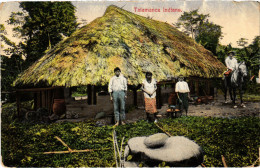 PC COSTA RICA TALAMANCA INDIANS TYPES Vintage Postcard (b52233) - Costa Rica