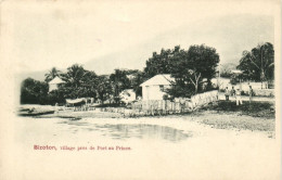 PC HAITI CARIBBEAN BIZOTON VILLAGE PRES DE PORT-au-PRINCE Vintage Pc. (b52091) - Haiti