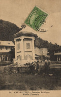 PC HAITI CARIBBEAN CAP HAITIEN PUBLIC FOUNTAIN Vintage Postcard (b52080) - Haiti