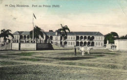 PC HAITI CARIBBEAN PORT-au-PRINCE CINQ MINISTERES Vintage Postcard (b52074) - Haití