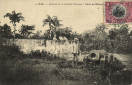 PC HAITI CARIBBEAN PORT-au-PRINCE COLONIE FRANCAISE Vintage Postcard (b52068) - Haiti