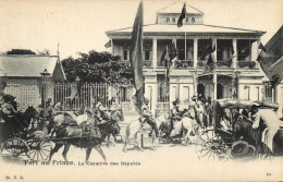 PC HAITI CARIBBEAN PORT-au-PRINCE CHAMBRE DES DEPUTES Vintage Postcard (b52062) - Haití