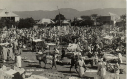 PC HAITI CARIBBEAN HAITIEN MARKET Vintage Photo Postcard (b52056) - Haití