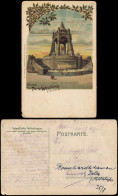 Ansichtskarte Porta Westfalica Kaiser-Wilhelm-Denkmal - Effektkarte 1914 - Porta Westfalica