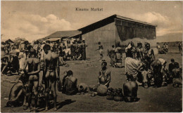 PC KENYA MOMBASA KISUMU MARKET, Vintage Postcard (b52527) - Kenia