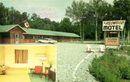 PC CANADA, REDWOOD MOTEL, ONTARIO, MODERN Postcard (b52364) - Otros & Sin Clasificación