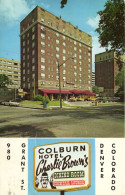 PC US, COLBURN HOTEL, DENVER, COLORADO, MODERN Postcard (b52335) - Denver