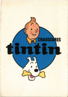 PC TINTIN CHAUSSURES CARTOON Vintage Postcard (b52291) - Serie Televisive